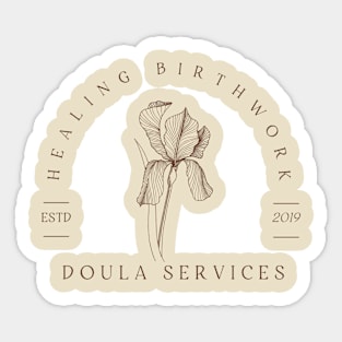 Healing Birthwork Logo Sticker